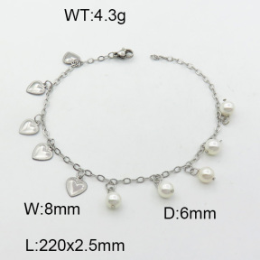 SS Bracelet  3A9000476vbpb-610