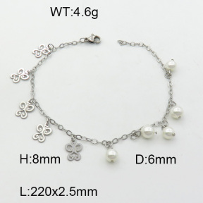 SS Bracelet  3A9000480vbpb-610