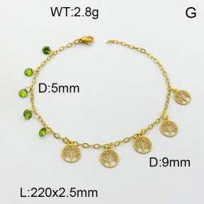 SS Bracelet  3A9000481bhva-610