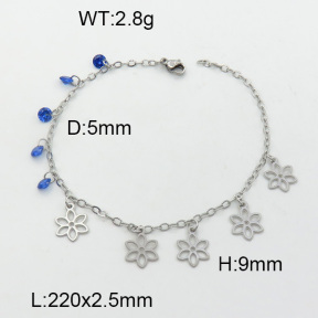 SS Bracelet  3A9000484vbpb-610