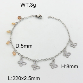 SS Bracelet  3A9000486vbpb-610