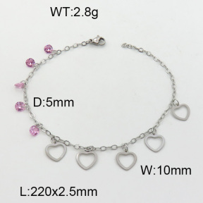 SS Bracelet  3A9000488vbpb-610