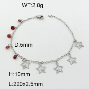 SS Bracelet  3A9000490vbpb-610