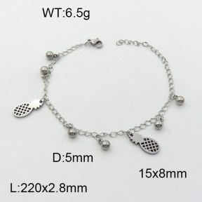 SS Bracelet  3A9000496bbov-610