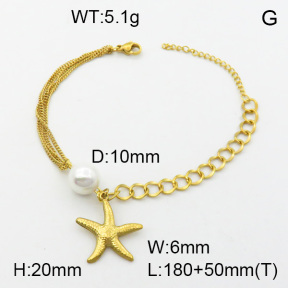 SS Bracelet  3B3002591bbov-610