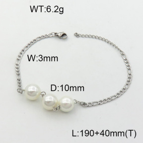 SS Bracelet  3B3002604vbnb-610