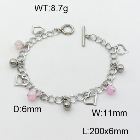 SS Bracelet  3B4002606bvpl-610