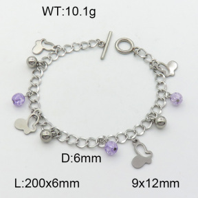 SS Bracelet  3B4002608bvpl-610