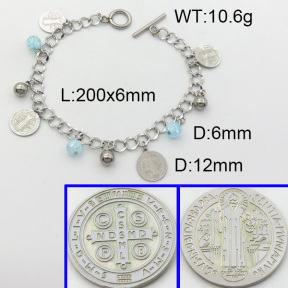 SS Bracelet  3B4002612bvpl-610