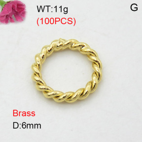Fashion Brass Accessories  F3AC30109akja-J125