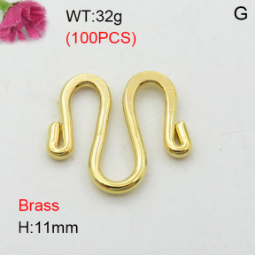 Fashion Brass Accessories  F3AC30204bkab-J125