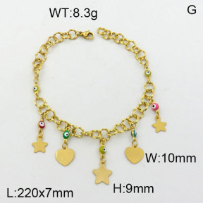 SS Bracelet  3B3002612bvpl-350