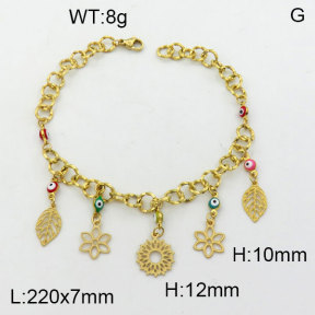 SS Bracelet  3B3002613bvpl-350