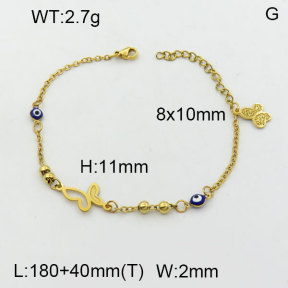 SS Bracelet  3B3002615bbml-350