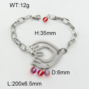 SS Bracelet  3B4002625bbov-350