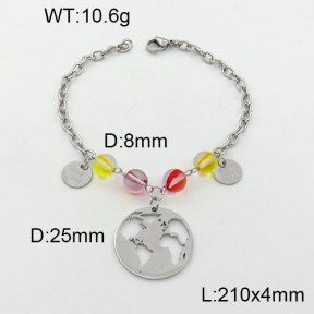 SS Bracelet  3B4002632bbov-350