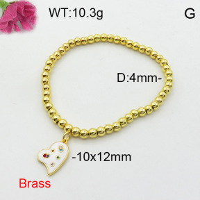 Fashion Brass Bracelet  F3B404667vbmb-L017
