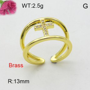 Fashion Brass Ring  F3R400806baka-L017