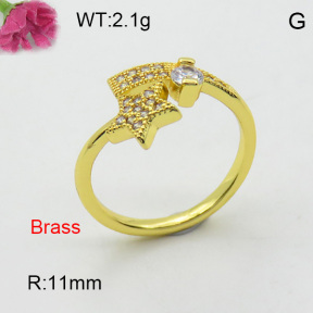 Fashion Brass Ring  F3R400807aajl-L017
