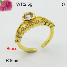 Fashion Brass Ring  F3R400811baka-L017