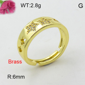 Fashion Brass Ring  F3R400813baka-L017