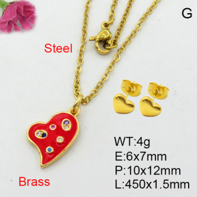 Fashion Brass Sets  F3S008535avja-L017