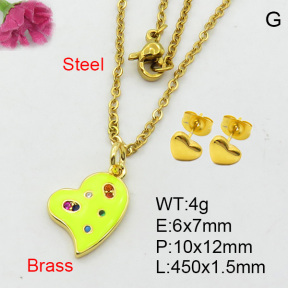 Fashion Brass Sets  F3S008537avja-L017