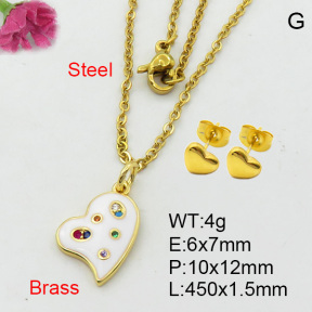 Fashion Brass Sets  F3S008538avja-L017