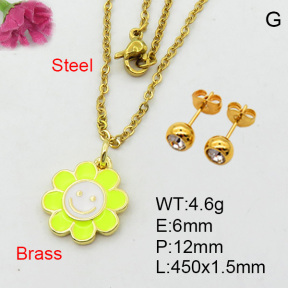 Fashion Brass Sets  F3S008543avja-L017