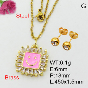 Fashion Brass Sets  F3S008546ablb-L017