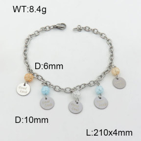 SS Bracelet  3A9000519vbnb-350