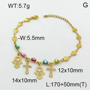 SS Bracelet  3B3002637vbpb-350