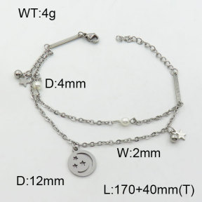 SS Bracelet  3B3002656vbnb-350