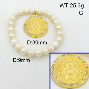 SS Bracelet  3B4002642bhva-614