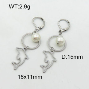 SS Earrings  3E3001337vbmb-610
