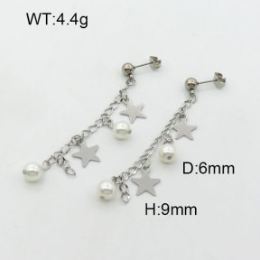 SS Earrings  3E3001339vbmb-610