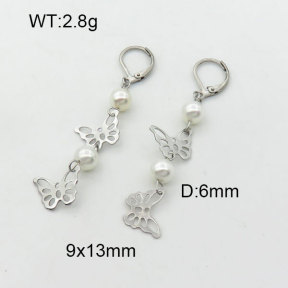 SS Earrings  3E3001341vbmb-610