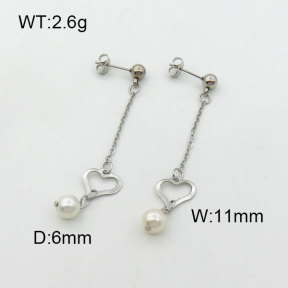 SS Earrings  3E3001343vbmb-610