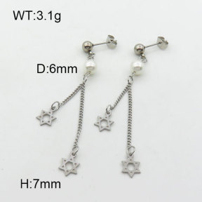 SS Earrings  3E3001345vbmb-610