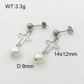 SS Earrings  3E3001346vbmb-610