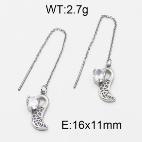 SS Earrings  5E4000312vbmb-256
