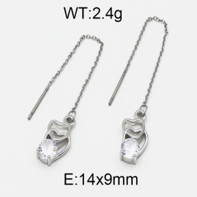 SS Earrings  5E4000313vbmb-256