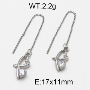 SS Earrings  5E4000315vbmb-256