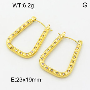 SS Earrings  3E4003193bhia-066