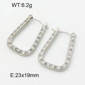 SS Earrings  3E4003194bhva-066