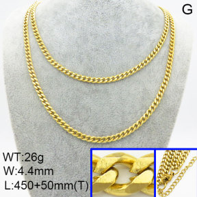 SS Necklace  3N2002610vbpb-G026