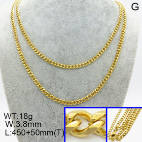 SS Necklace  3N2002622vbpb-G026