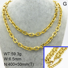 SS Necklace  3N2002644vhnv-G027