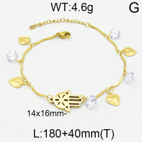 SS Bracelet  2B4000020bhbl-610