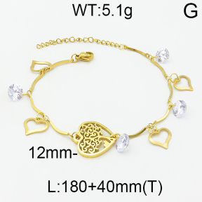 SS Bracelet  2B4000024bhbl-610